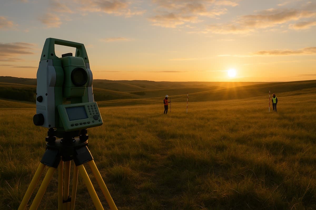 Survey crew in the field
